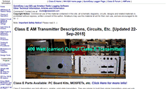 Desktop Screenshot of classeradio.org