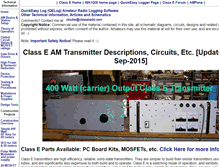 Tablet Screenshot of classeradio.org